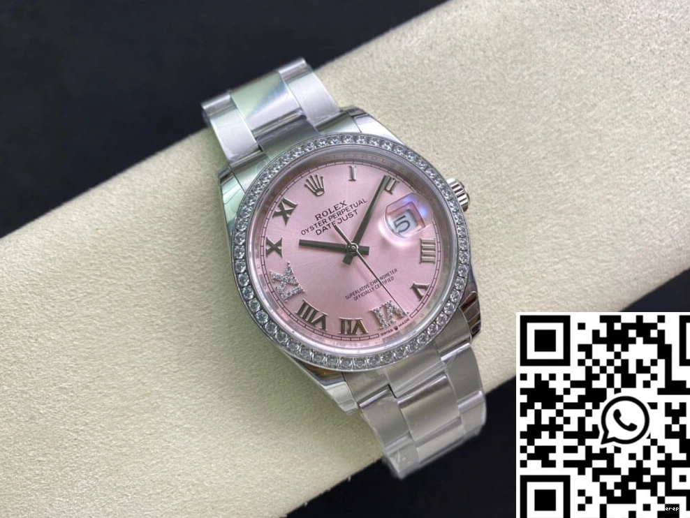 751 Diamond-set Affordable Rolex EW Factory Datejust M126284RBR-0024 Dial 0726